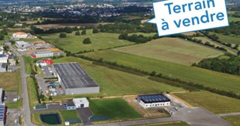 Vue aérienne de la zone d'activités du Bignon à Erbray